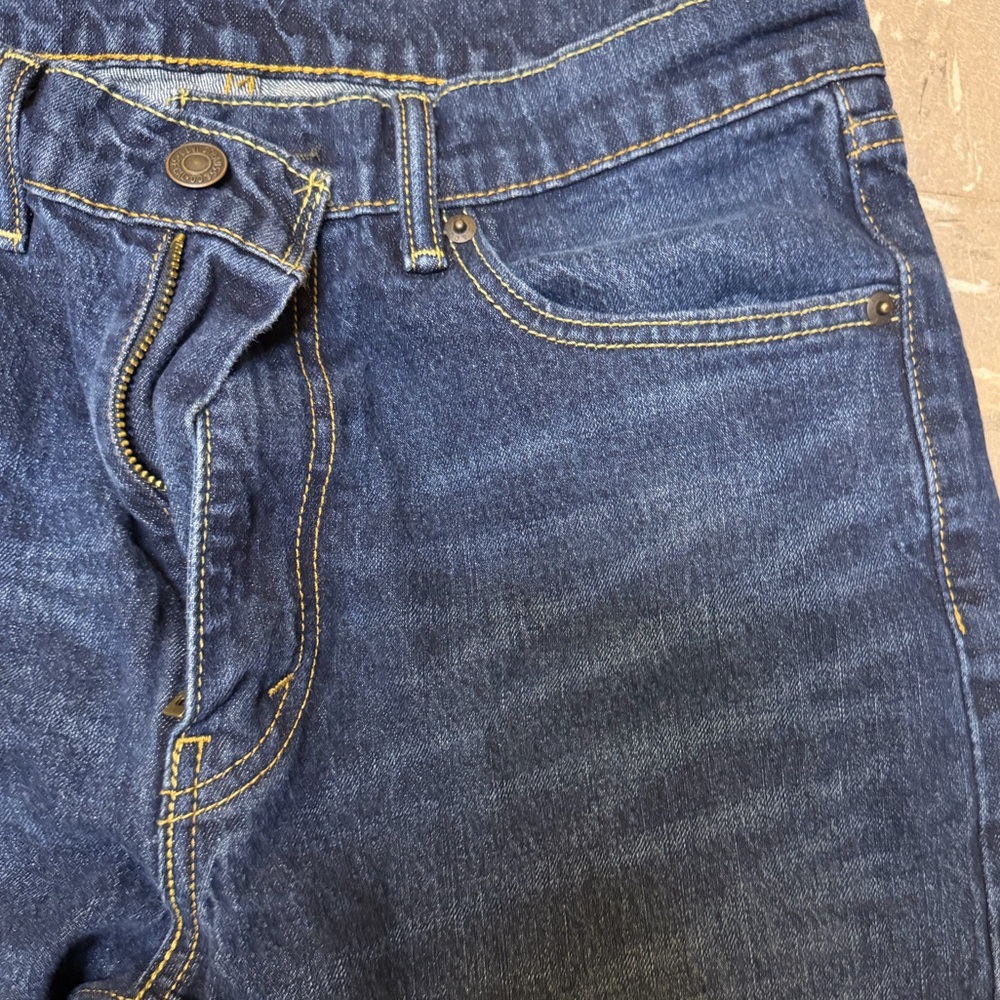 Levi's 505 blue denim jeans - Picture 2 of 5